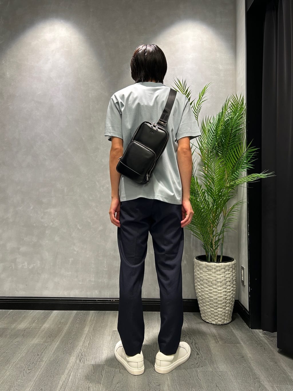 ruiさんの「TAKEO KIKUCHI｜【COOL CITY WEAR】ワンポイント刺しゅう ポケットTシャツ /接触冷感」を使ったコーディネート