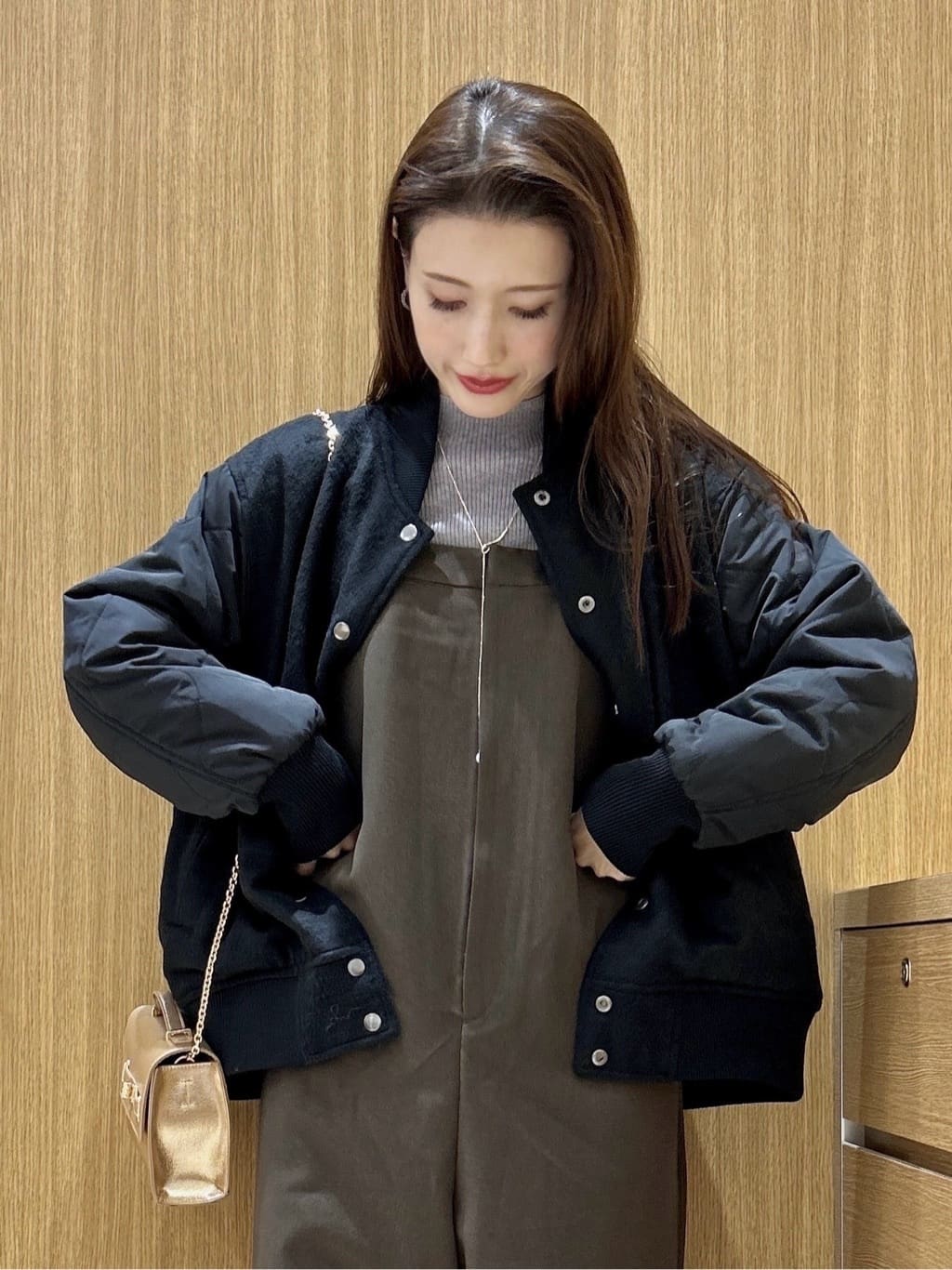 maiさんの「OPAQUE.CLIP｜《リバーシブル》キルティングブルゾン」を使ったコーディネート