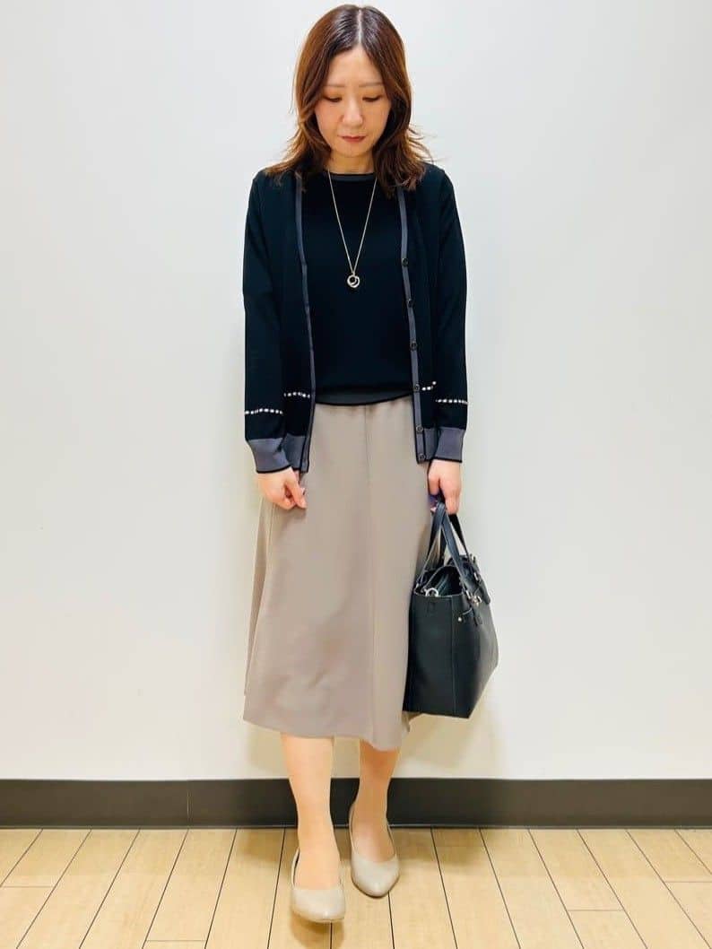 miiiさんの「Reflect｜ラインストーン＋リングデザインネックレス」を使ったコーディネート