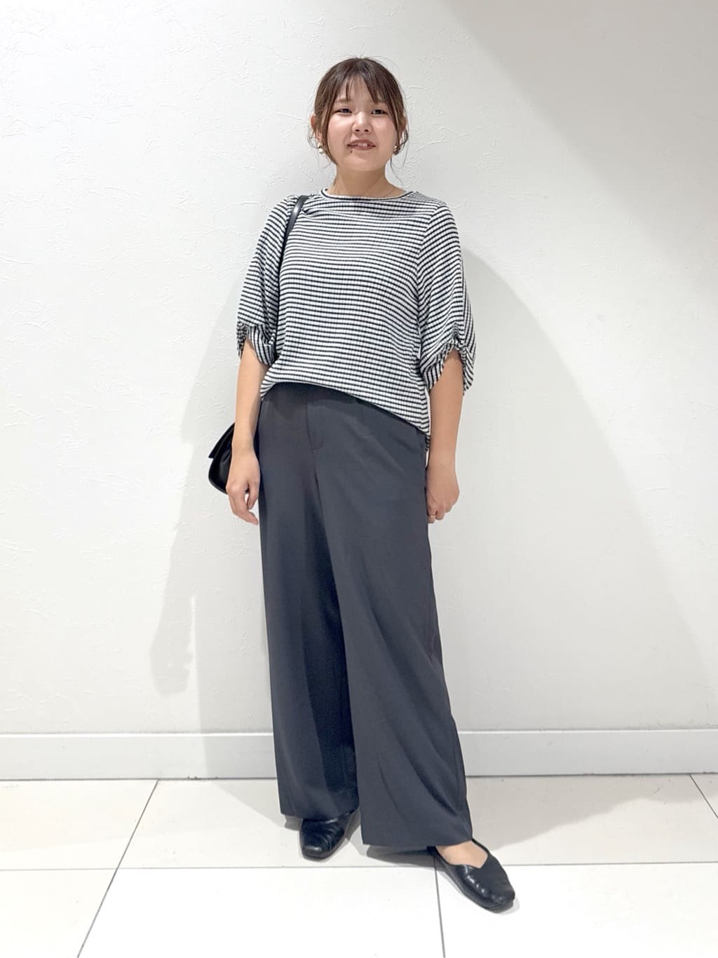 YUUKIさんの「INDIVI｜【UVケア／吸汗速乾】凹凸素材ねじり袖トップス」を使ったコーディネート
