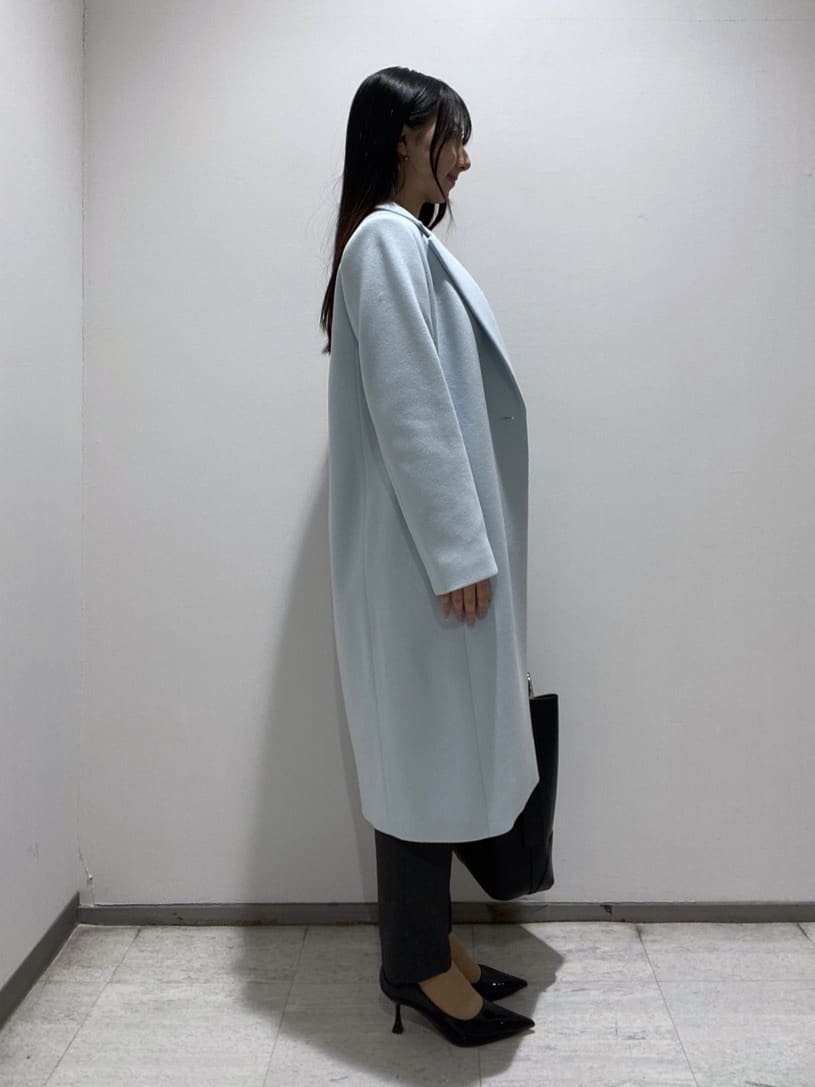 meiさんの「INDIVI｜【通勤／オフィス】タックジョーゼットブラウス」を使ったコーディネート