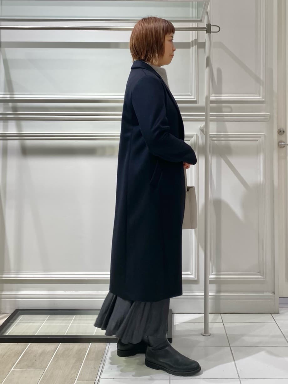 AKKOさんの「UNTITLED｜【大人な品格/ふわふわニット】フォックスカシミヤ コクーンニット」を使ったコーディネート