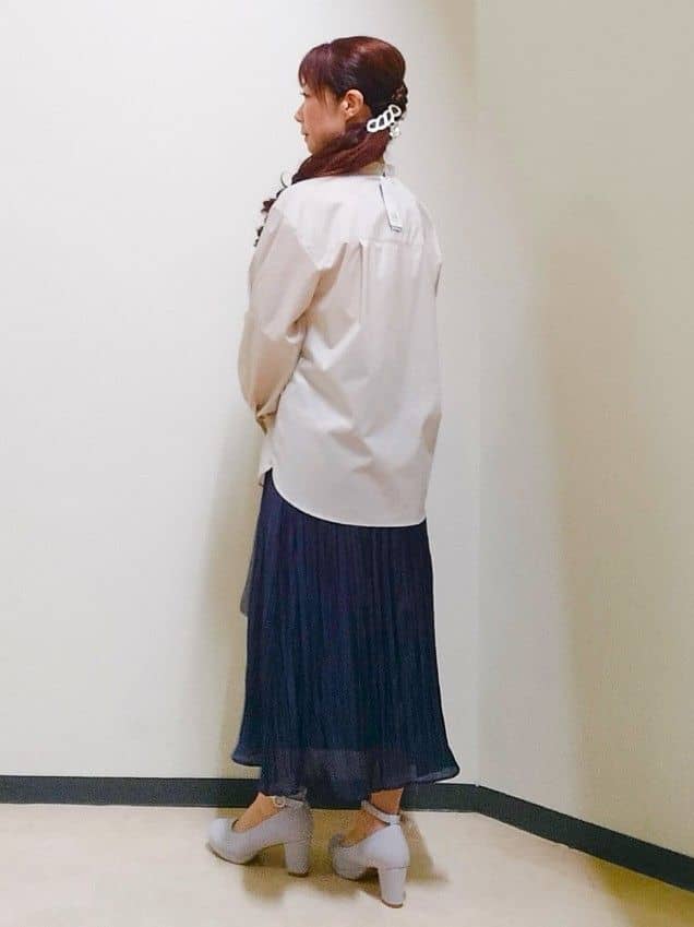 花さんの「Reflect｜【軽い羽織に◎】フロントファスナー開きベスト」を使ったコーディネート