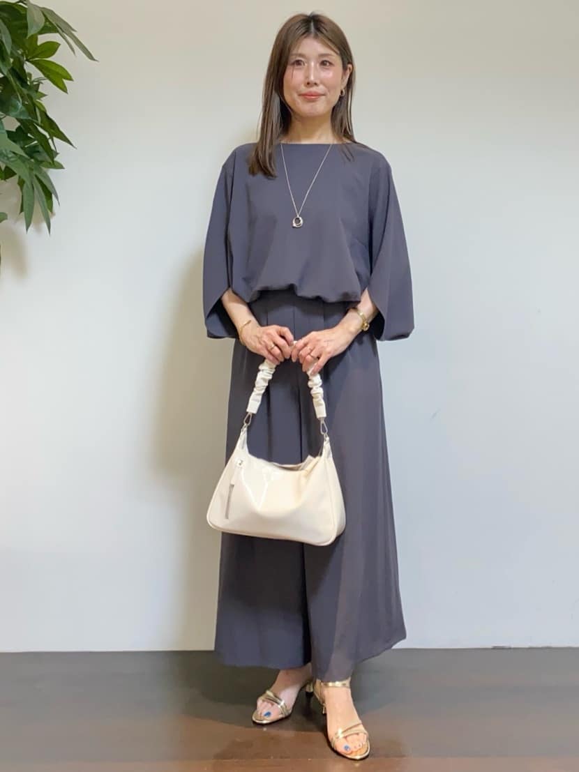 tomoさんの「UNTITLED｜【ステンレス】レイヤードチェーンネックレス」を使ったコーディネート
