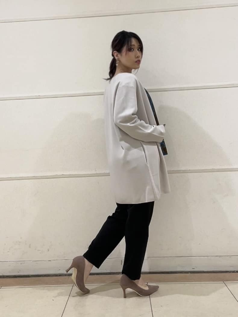 watanabeさんの「UNTITLED｜【洗える/ボタンなし】ミラノリブカーディガン」を使ったコーディネート