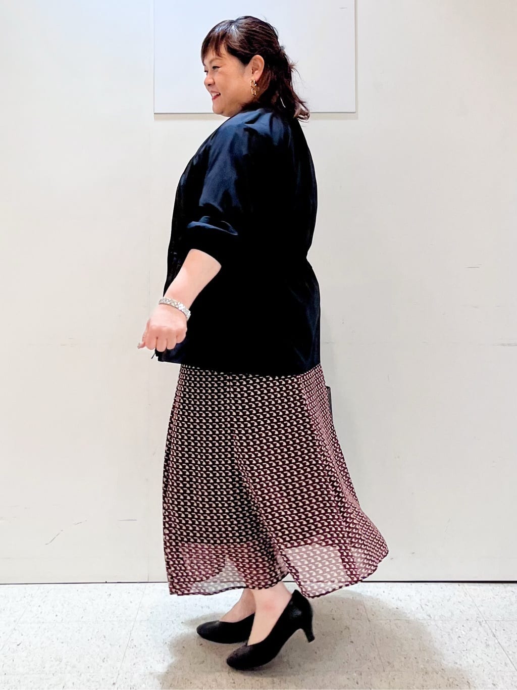 kimmyさんの「Reflect｜【パンツにもスカートにも合わせやすい◎】ライティブルゾン」を使ったコーディネート