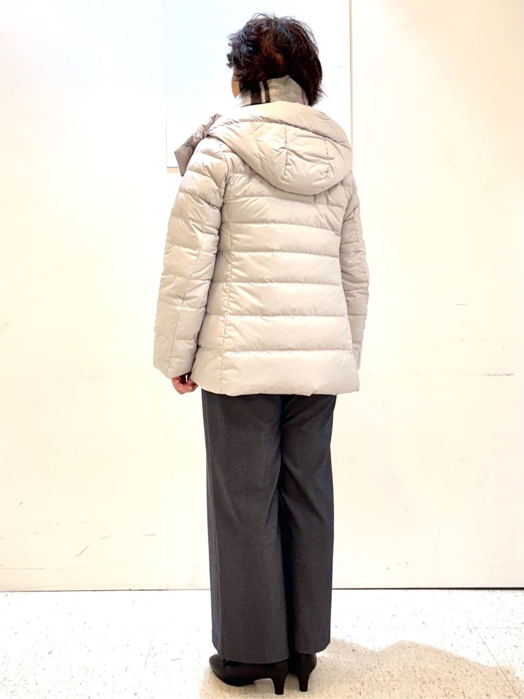 ヤスコさんの「Reflect｜【SS-4Lサイズ】フーデッドミドルダウンコート」を使ったコーディネート