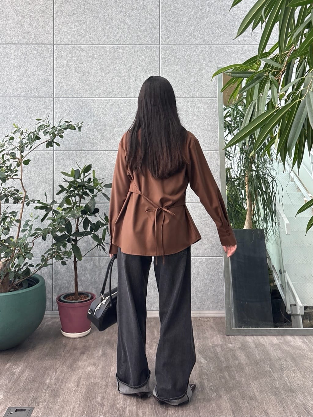 rinaさんの「INDIVI｜チュールベロアアンサンブル」を使ったコーディネート