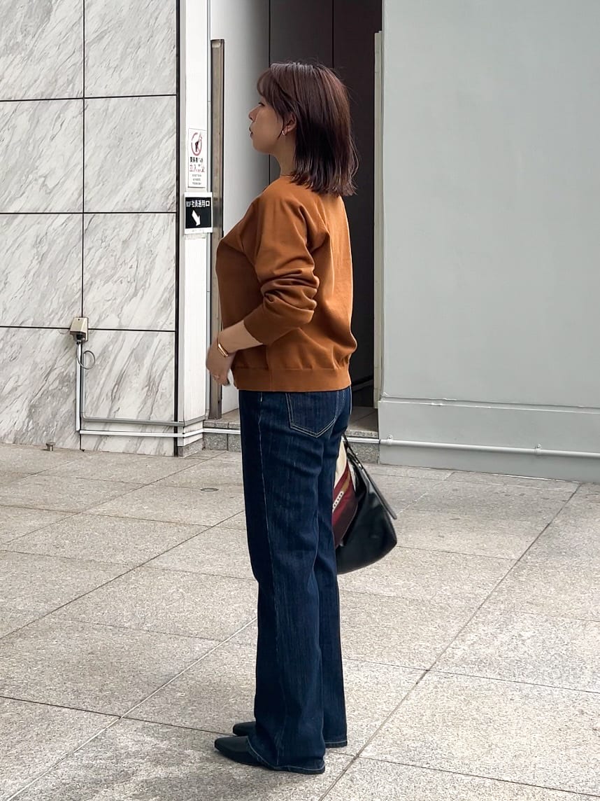 ちびゆきさんの「grove｜【洗える】シンプルに映える、ラグランスリーブカーディガン」を使ったコーディネート