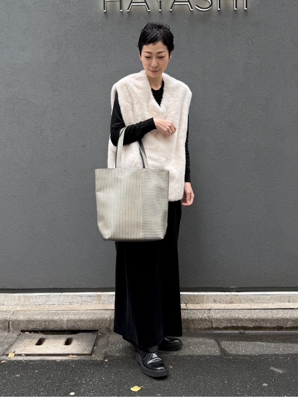 Kさんの「HIROKO HAYASHI｜OTTICA（オッティカ） トートバッグL」を使ったコーディネート