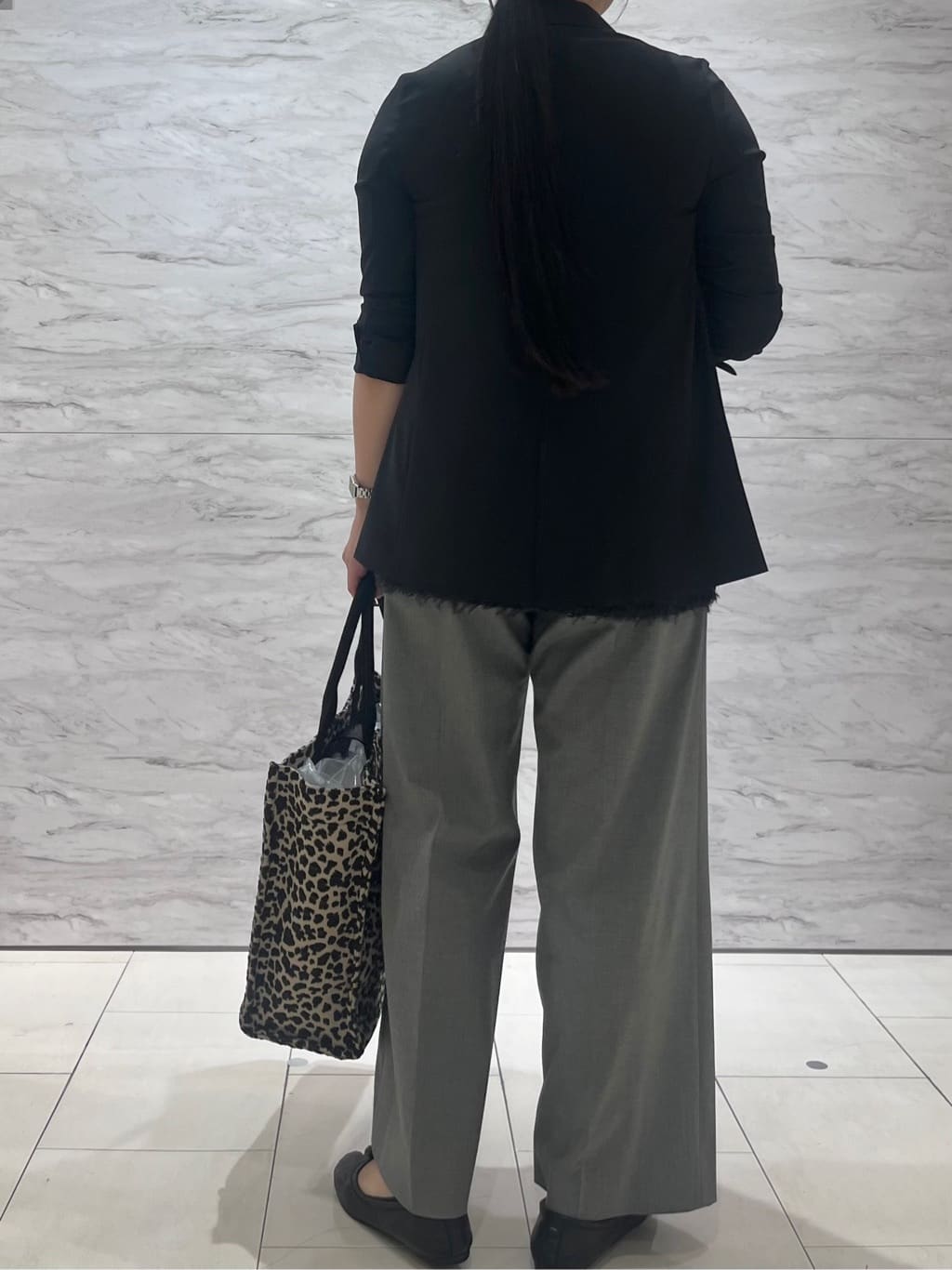 hasuさんの「INDIVI｜【インナーとしても活躍！】フリンジジャカードチュニック」を使ったコーディネート