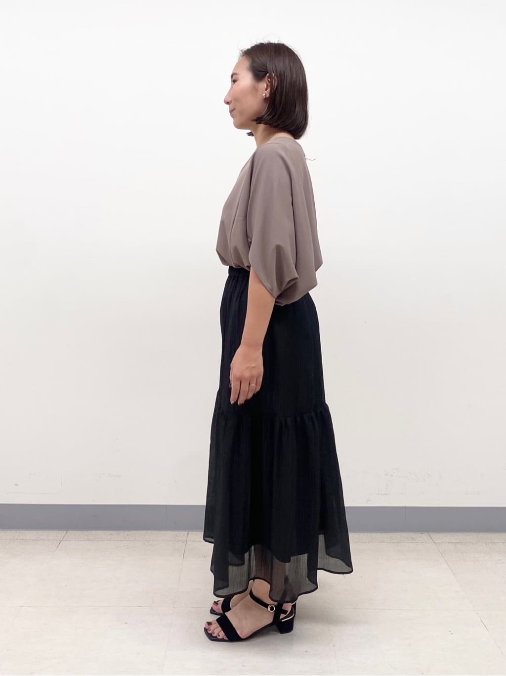 YUKARIさんの「INDIVI｜ライトダブルジャケット」を使ったコーディネート
