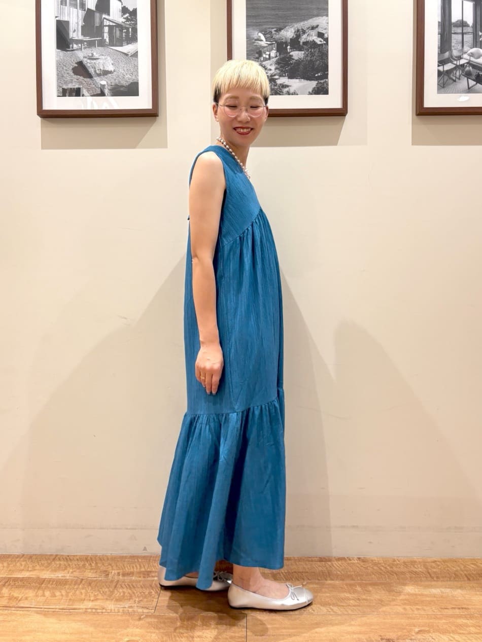 Ayumiさんの「SHOO･LA･RUE｜【セットアップ可/洗濯後しわになりにくい】5分袖テーラードジャケット」を使ったコーディネート