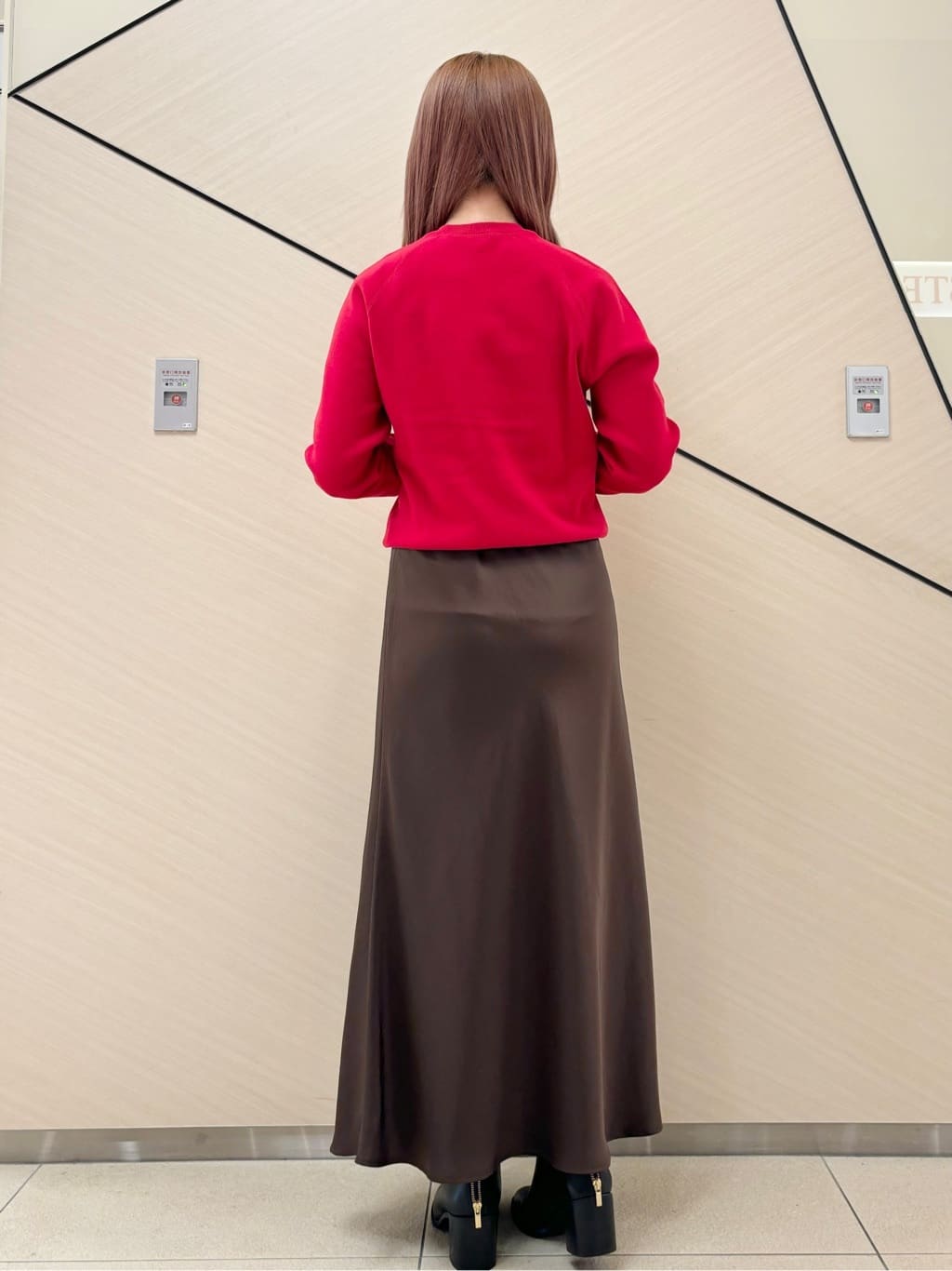 Rinaさんの「DRESSTERIOR｜◆ショートブーツ」を使ったコーディネート