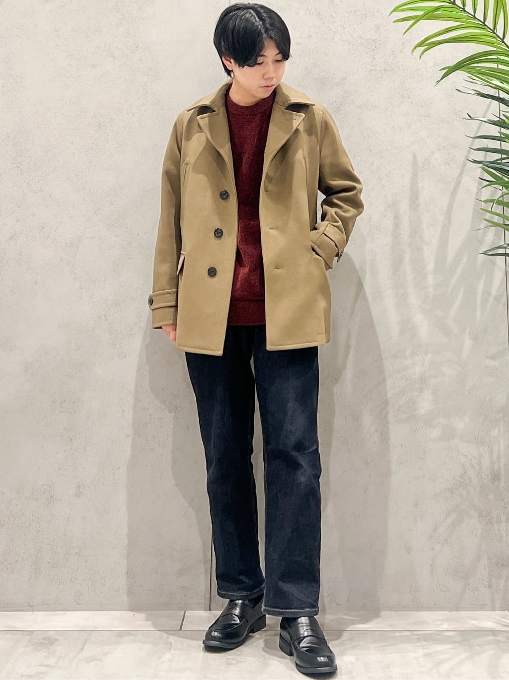 SHI-MAさんの「THE SHOP TK｜ウーリックシングルPジャケット」を使ったコーディネート