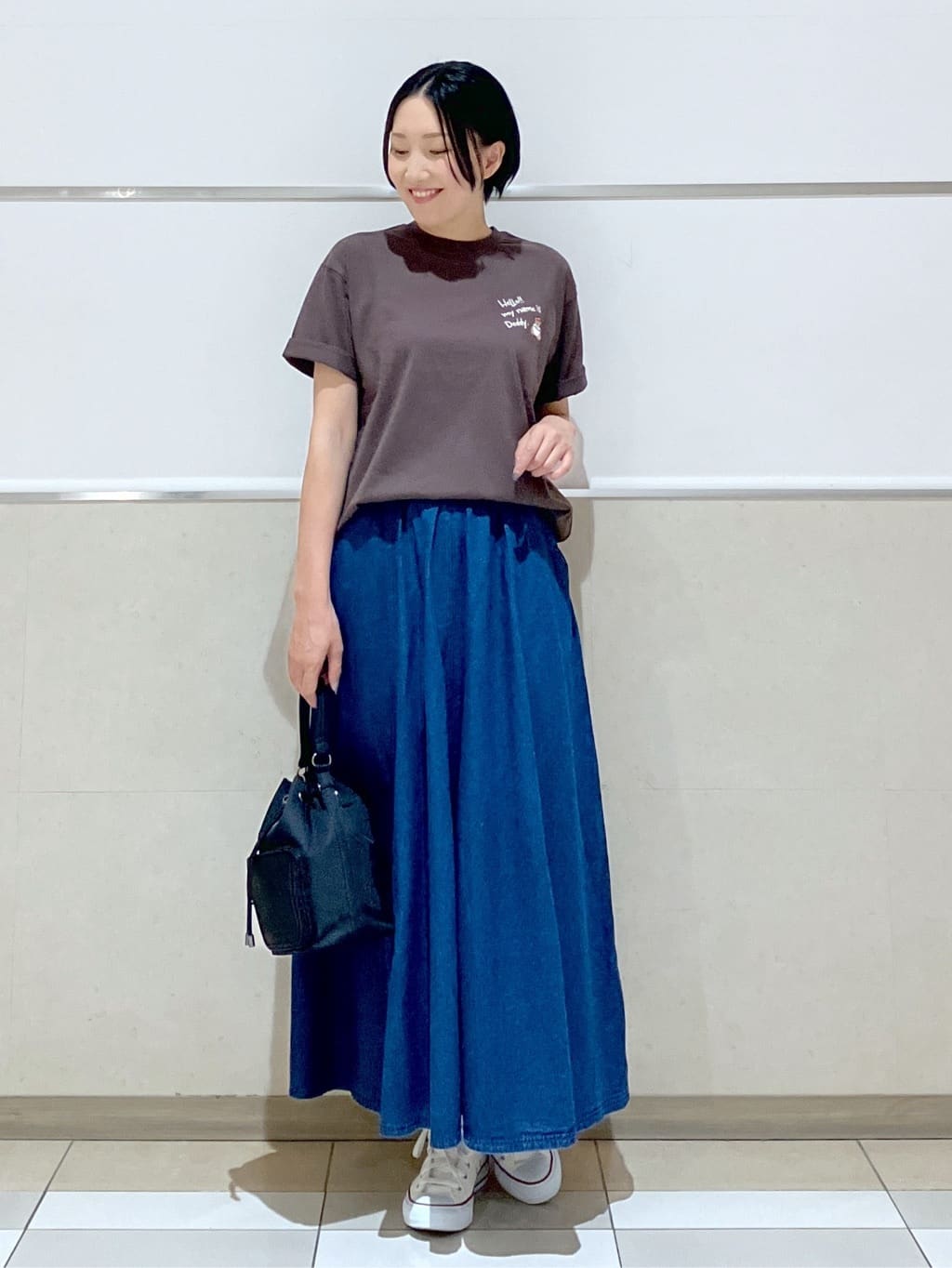 eriko さんの「Dessin｜【洗える】シアーオンブレーチェックシャツ」を使ったコーディネート
