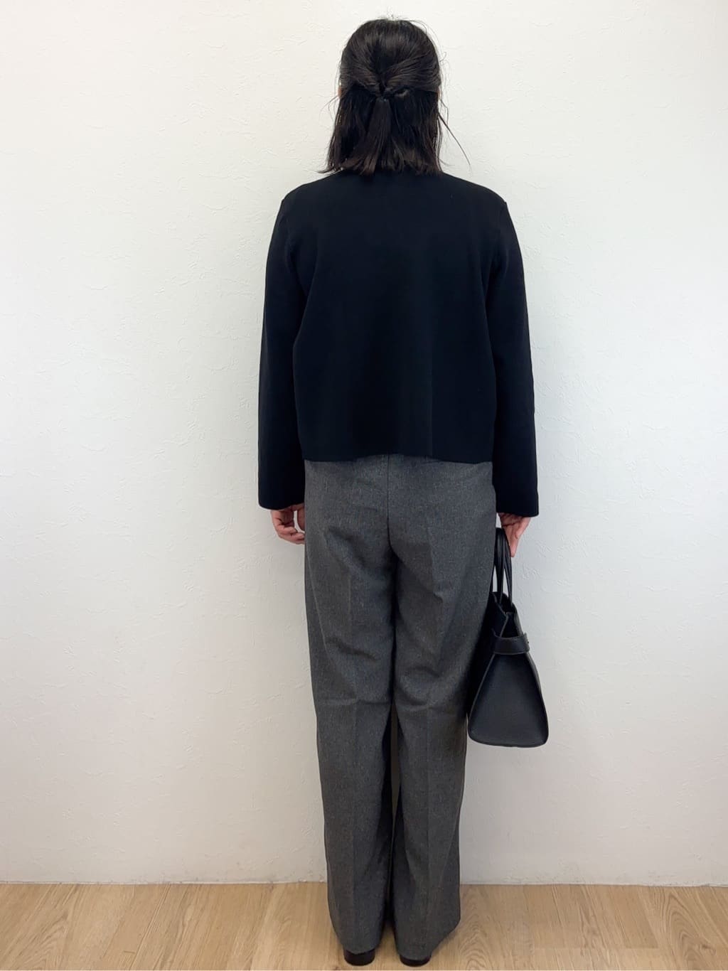 Takeさんの「OPAQUE.CLIP｜ケーブルハーフスリーブニット【UVケア／洗濯機OK】《6col／S～LL》」を使ったコーディネート