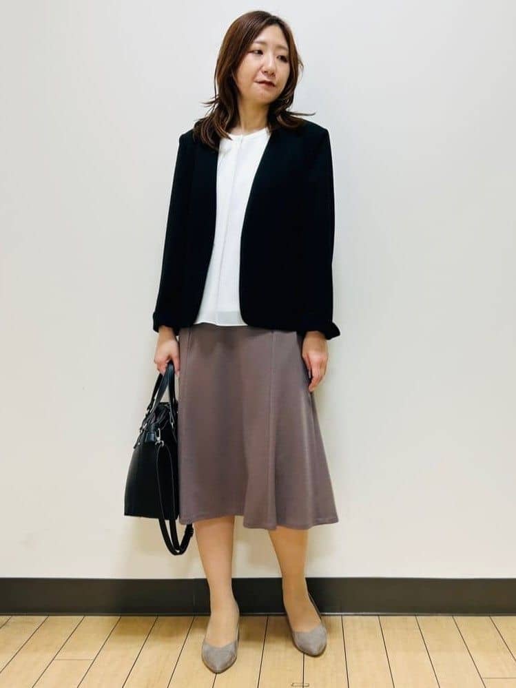 miiiさんの「Reflect｜【SS-4Lサイズ】匠ソフトフレアスカート」を使ったコーディネート