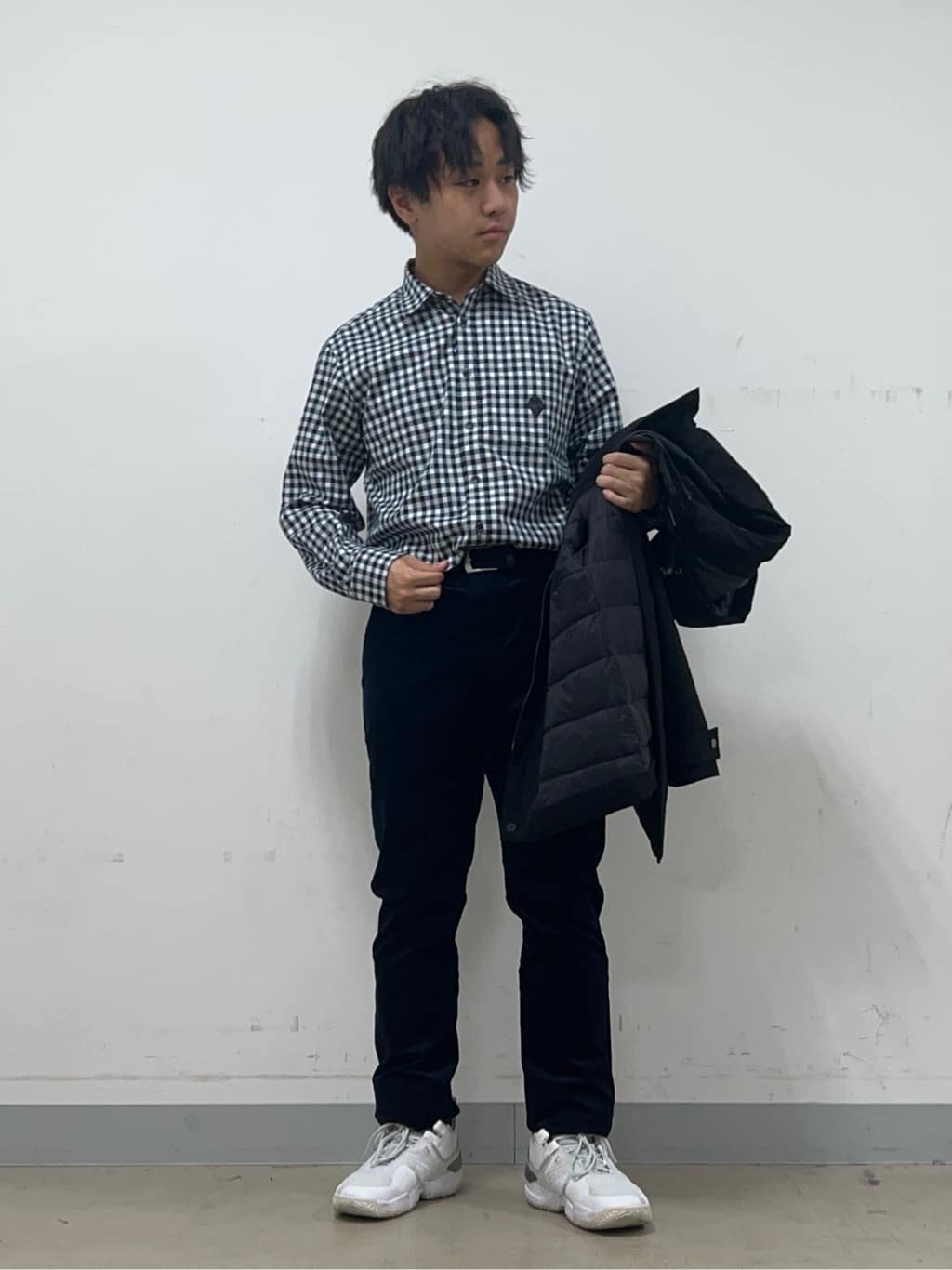 Hiroさんの「TAKEO KIKUCHI｜【None Of Stress】ストレッチ ダウンブルゾン」を使ったコーディネート