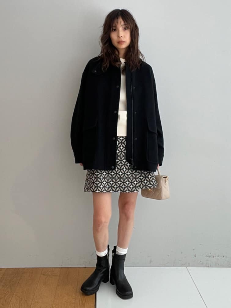 misaさんの「DRESSTERIOR｜ウールハンティングブルゾン」を使ったコーディネート