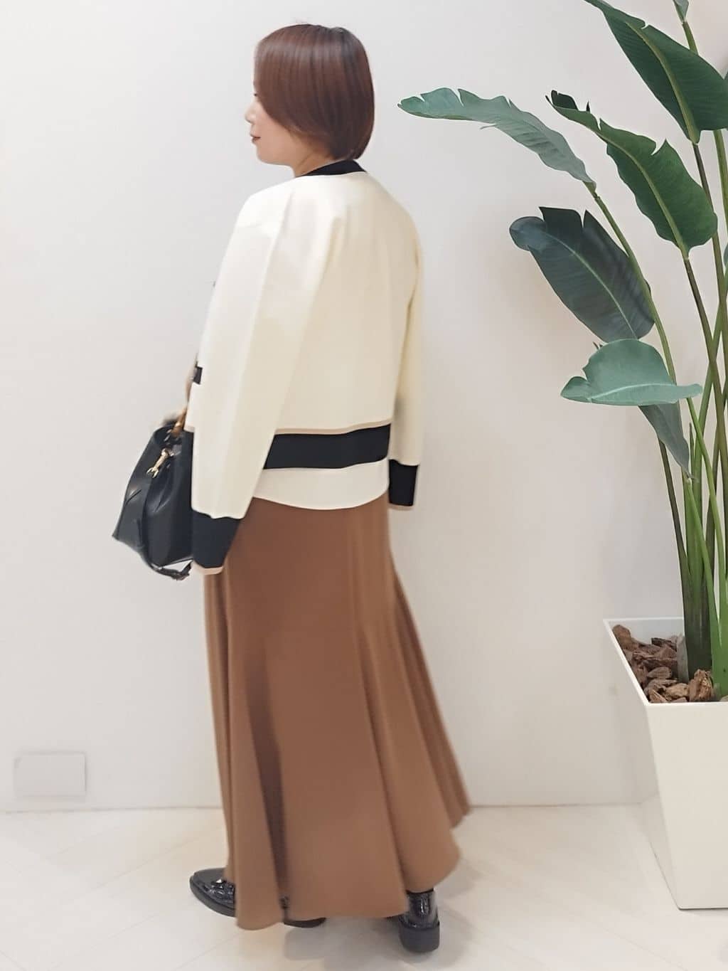 s u g iさんの「UNTITLED｜【アンサンブル可/洗える】ウールミラノリブニット」を使ったコーディネート