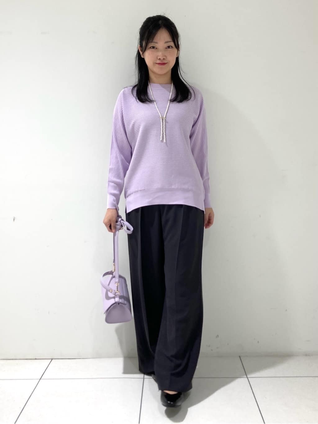 momokoさんの「INDIVI｜ミンク調フェイクファージレ」を使ったコーディネート