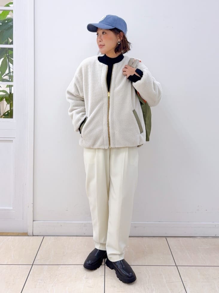 Osawaさんの「Dessin｜【2WAY】リバーシブルタフタボアアウター」を使ったコーディネート