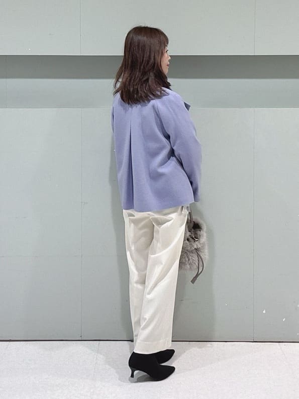makiさんの「UNTITLED｜【着回しが効く／オンオフアウター】ウールショートコート」を使ったコーディネート