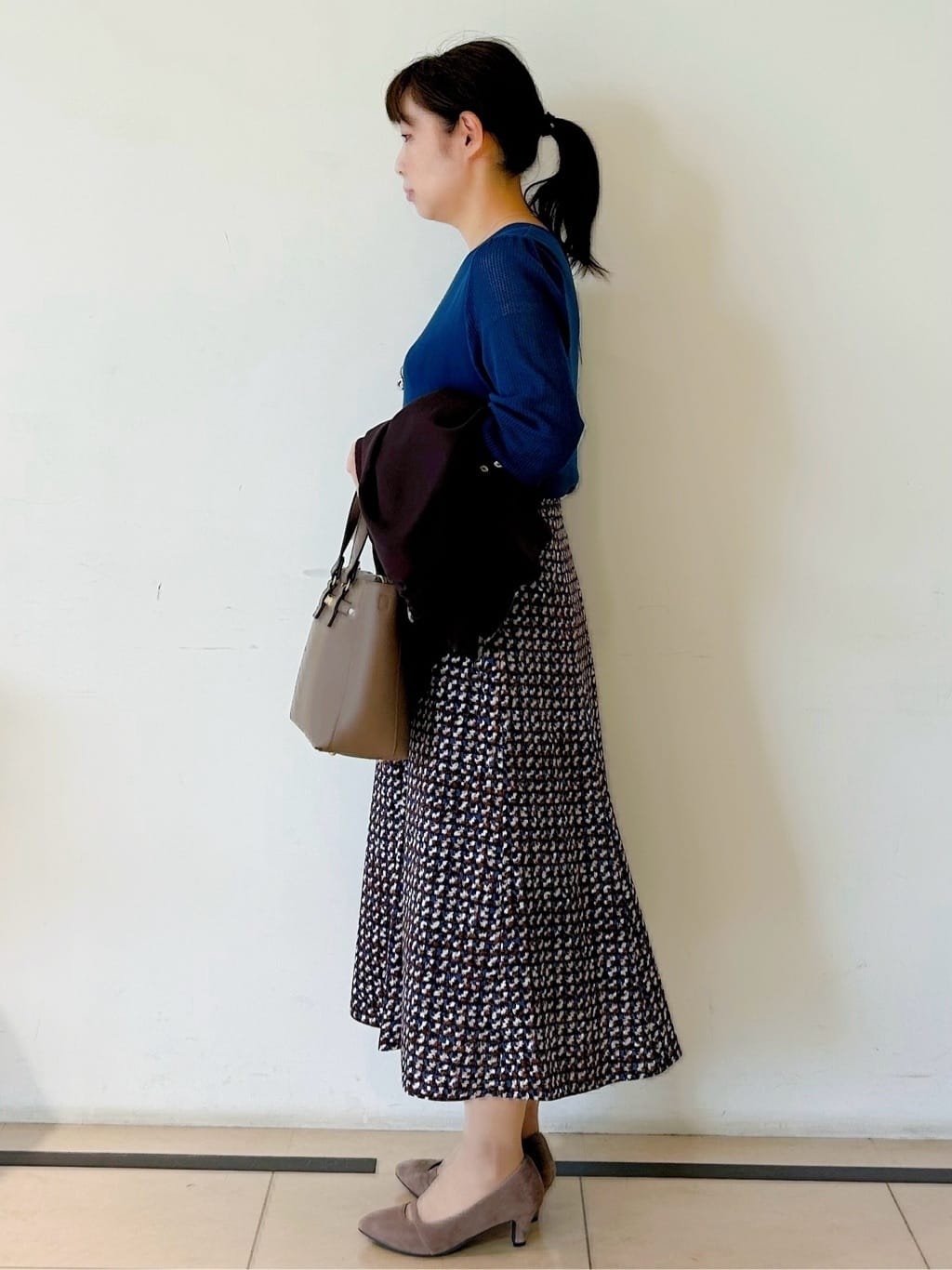 ひーさんの「Reflect｜【ライトアウター／ゆったり羽織れる／気軽な羽織りに◎】ライトブルゾン」を使ったコーディネート