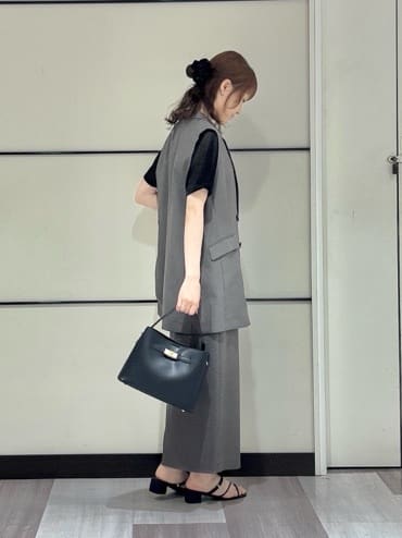kyokaさんの「UNTITLED｜【セットアップ可/洗える】スラブテーラードカラージレ」を使ったコーディネート