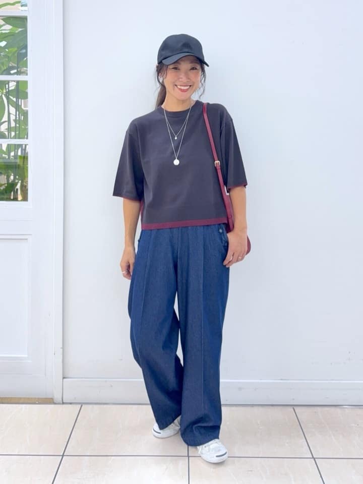 Osawaさんの「Dessin｜【ユニセックス】ロングバイザーキャップ」を使ったコーディネート