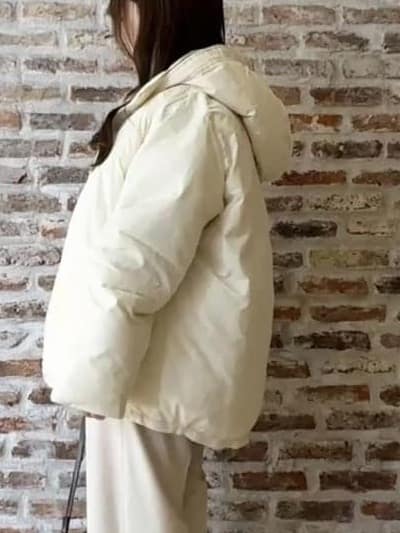 tokiさんの「THE SHOP TK｜【ぎゅっとされているような暖かさ】撥水中綿ブルゾン」を使ったコーディネート