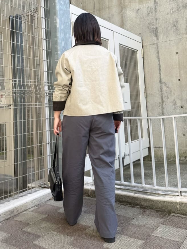 chさんの「THE SHOP TK｜カバーオールジャケット【洗える】」を使ったコーディネート