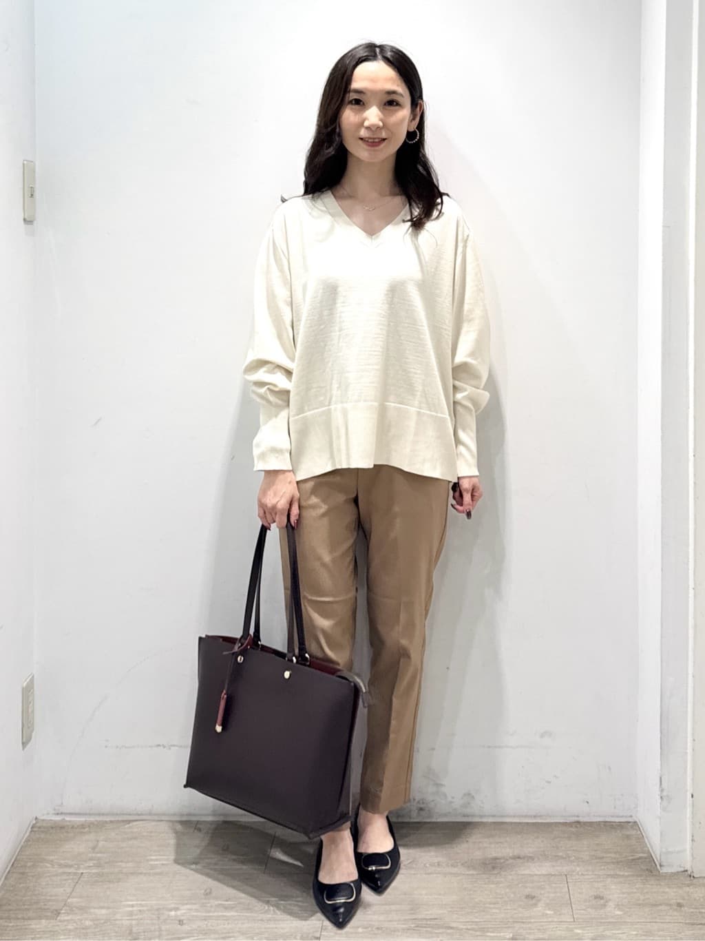 yuicciさんの「OPAQUE.CLIP｜フェイクパール＆ビジュープチペンネックレス」を使ったコーディネート
