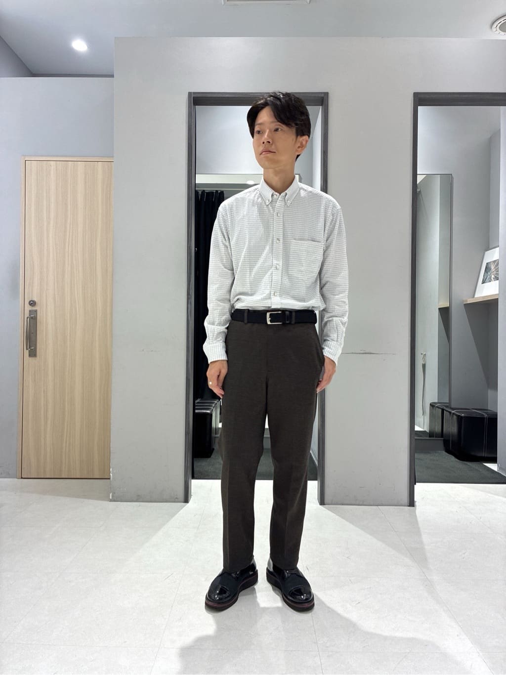 わいずみさんの「TAKEO KIKUCHI｜【360&deg;ストレッチ／セットアップ対応】None Of Stress ジャケット」を使ったコーディネート