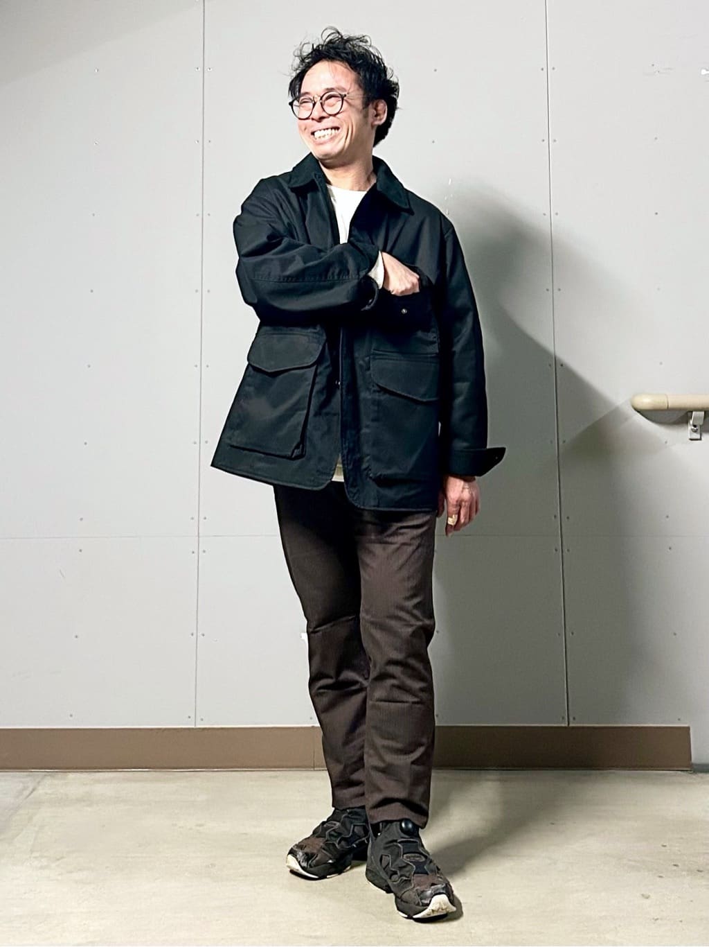 KENJI Iさんの「THE SHOP TK｜デッキブルゾン 【手洗い可/リラックスシルエット】」を使ったコーディネート