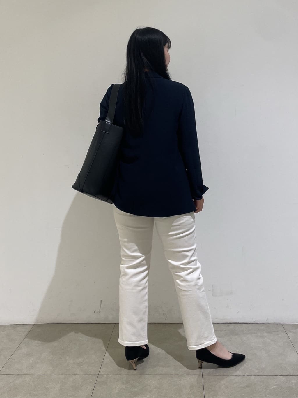 emikaさんの「INDIVI｜【着る日傘／遮熱／UVケア】ダブルジャケット」を使ったコーディネート