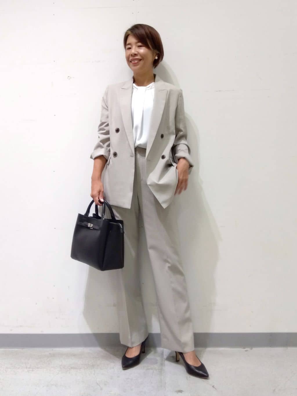 Kさんの「INDIVI｜【UVケア】ライトダブルジャケット」を使ったコーディネート