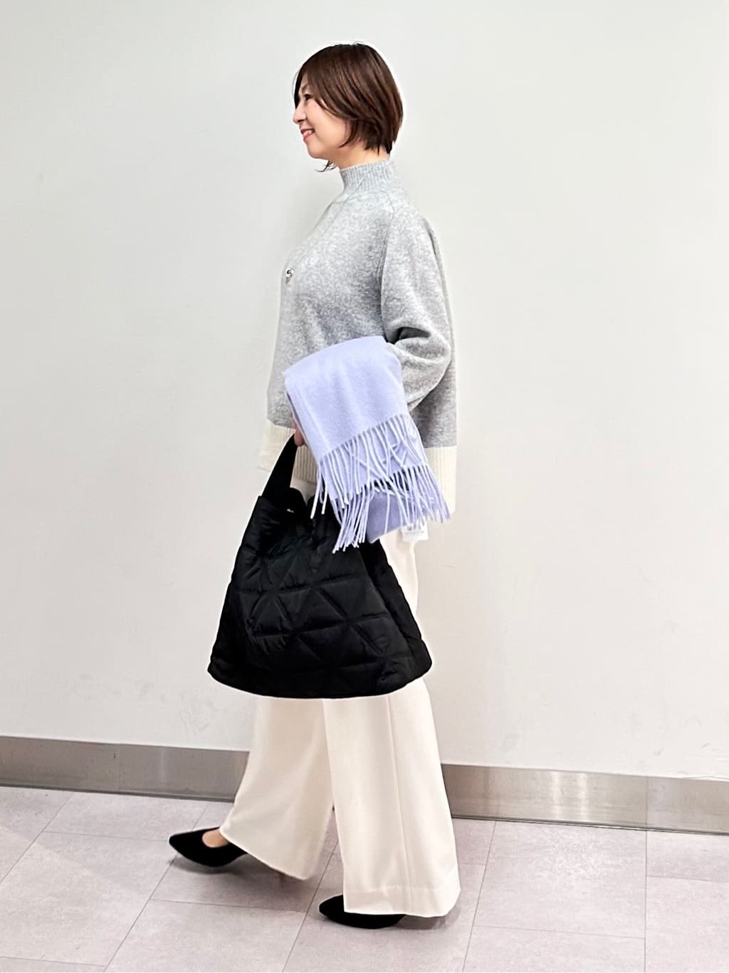 みなこさんの「UNTITLED｜【はっ水機能/フード取り外し可/防寒】ロングダウンコート」を使ったコーディネート