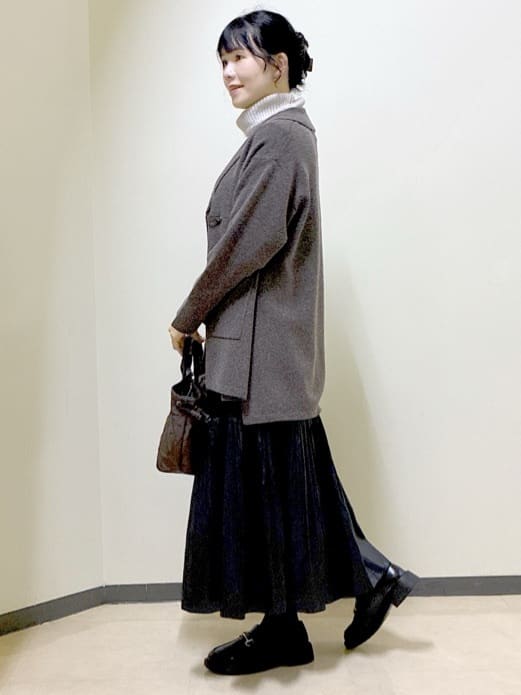  beni_gingerさんの「Reflect｜【ライトアウター／気軽な羽織に◎】オフボディカーディガン」を使ったコーディネート