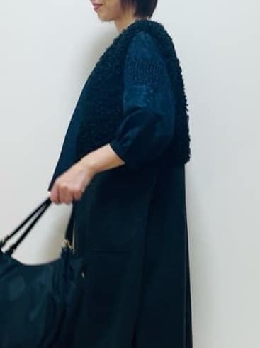 Riiさんの「Reflect｜【しっかり収納／小旅行に◎／インナーバッグ入り／ショルダー付き】3WAYデザインバッグ」を使ったコーディネート
