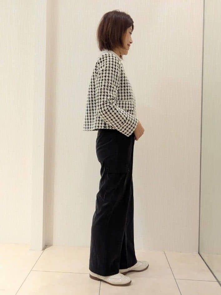 u-macoさんの「UNTITLED｜【セットアップ可能】クラシックチドリ ジャケット」を使ったコーディネート