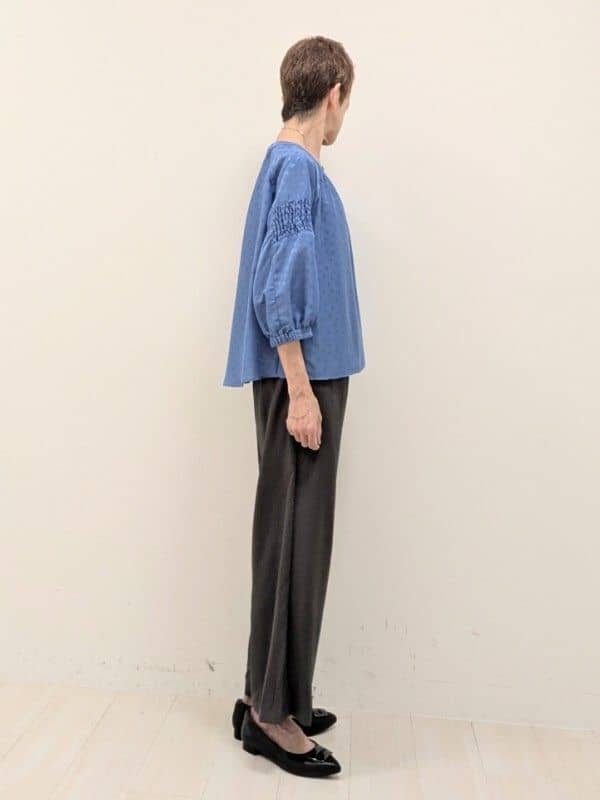 sachiさんの「Reflect｜【ウエスト総ゴム／セットアップ／単品使いOK◎】ベスト＋ストレートパンツセット」を使ったコーディネート