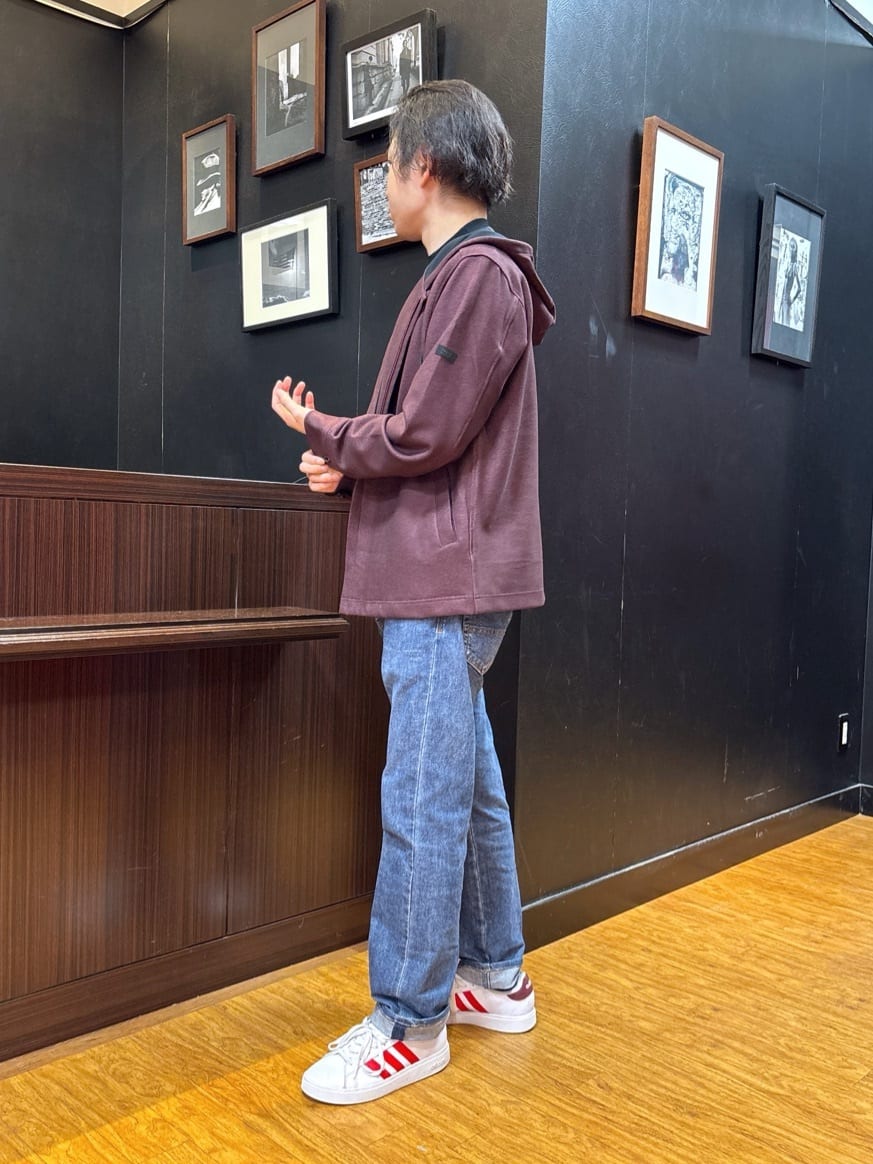 KEIさんの「TAKEO KIKUCHI｜【JUST ONE LAYER】ダウンファブリックZIPパーカー」を使ったコーディネート