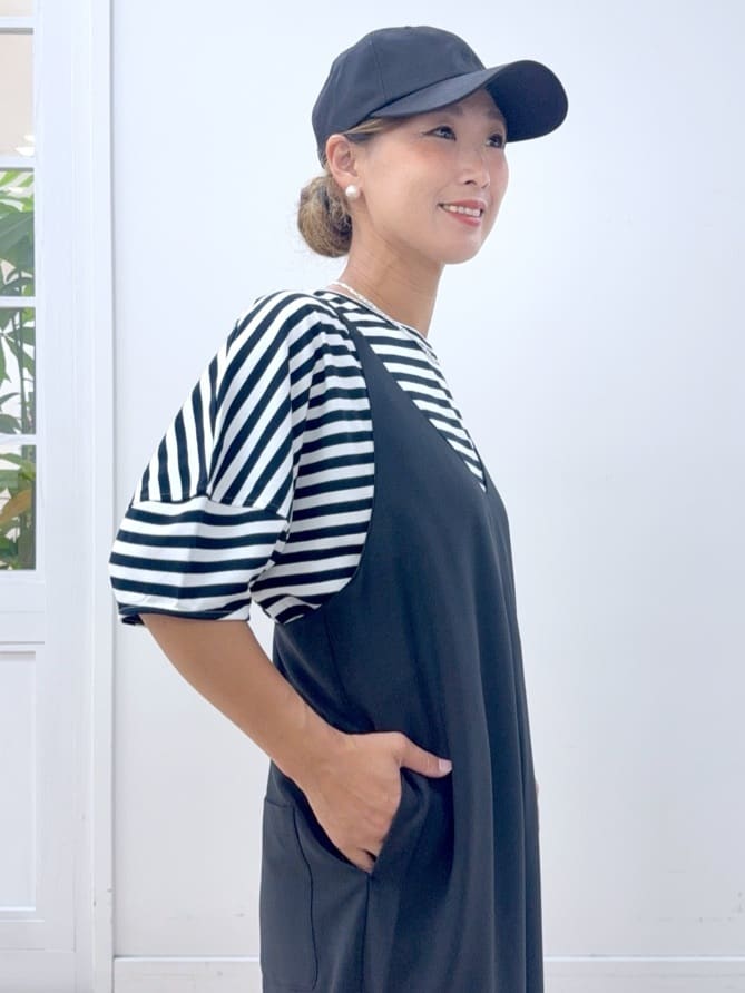 Osawaさんの「Dessin｜【ユニセックス】ロングバイザーキャップ」を使ったコーディネート