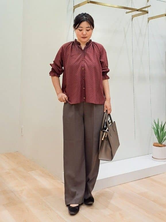 ふるさんの「grove｜最終お値下げ！！【人間工学】つつまれフィットバレエシューズ （抗菌防臭加工裏地使用）」を使ったコーディネート