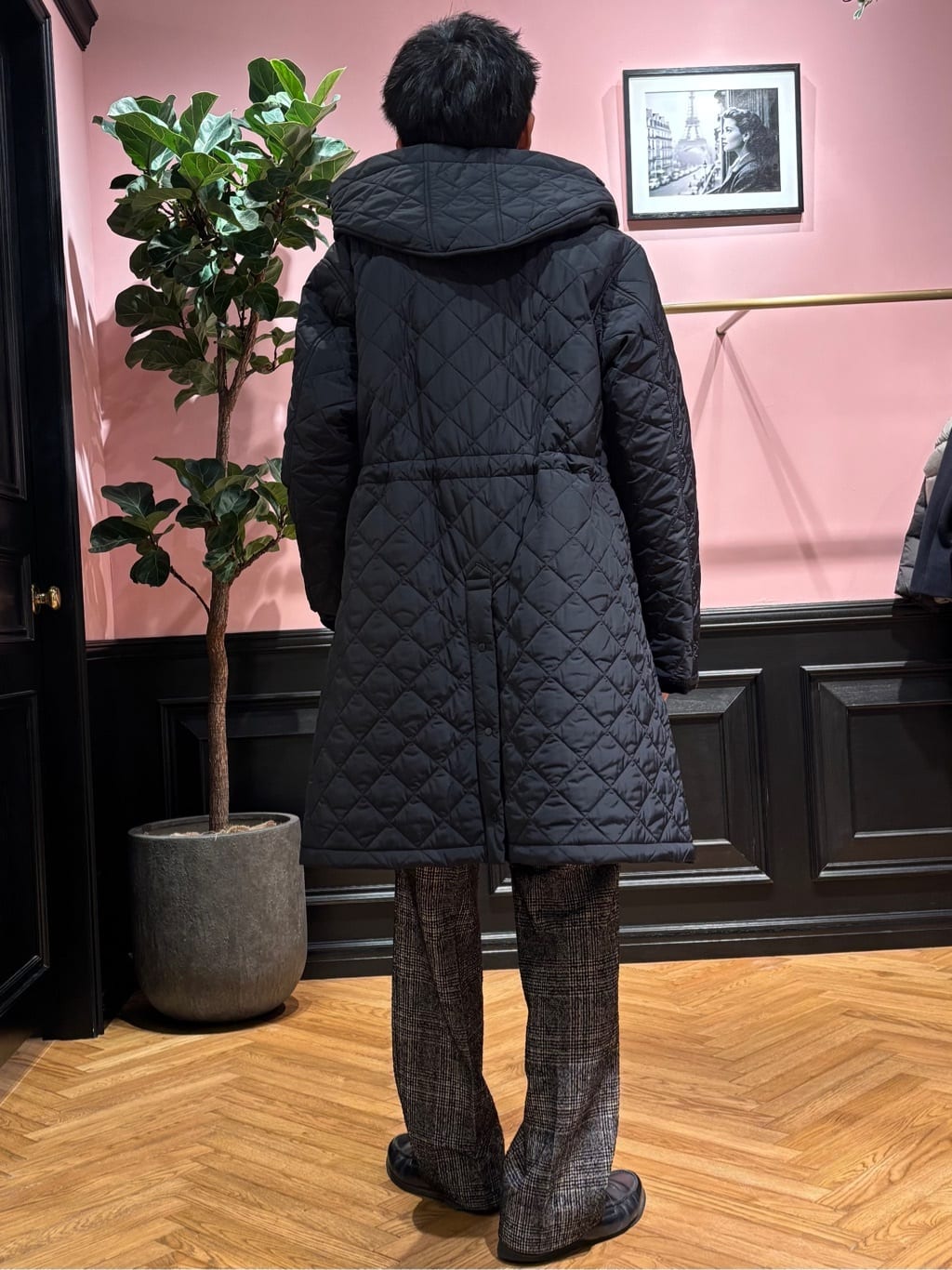 manatoさんの「DRESSTERIOR｜◆カシミヤブレンドフードニット」を使ったコーディネート