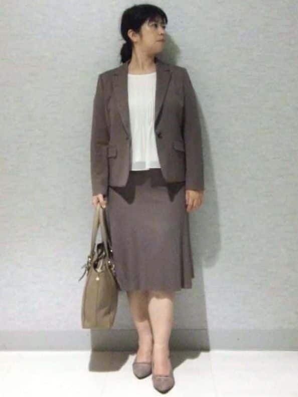 sakoさんの「Reflect｜【SS-4Lサイズ】匠ジャケット／ベーシックテーラード／WEB先行カラーあり」を使ったコーディネート
