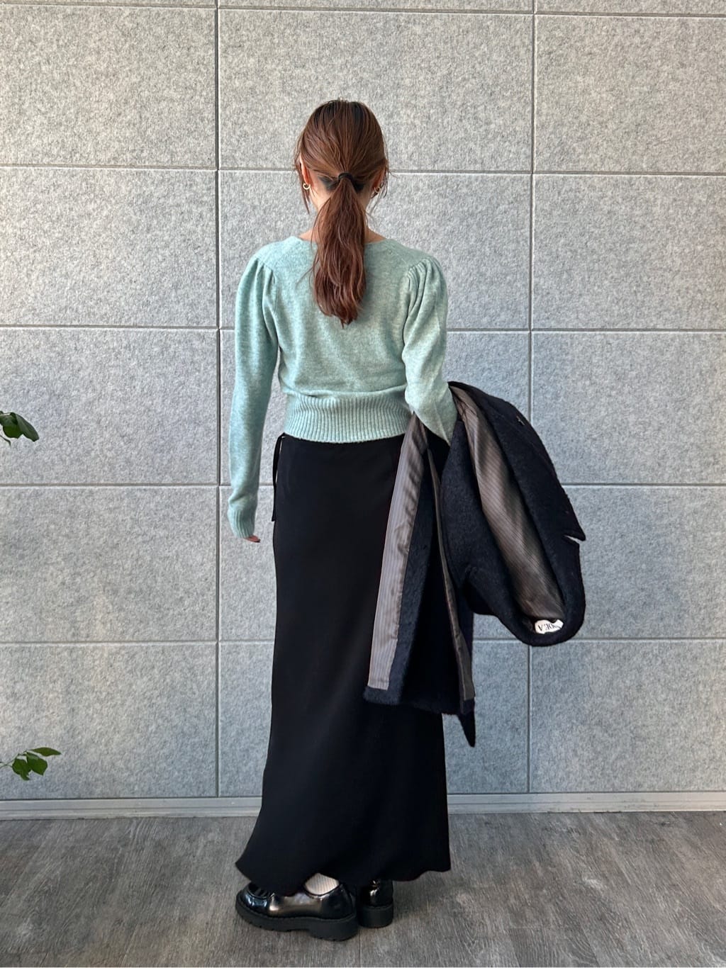 harunaさんの「CODE A｜【ReRe】easy－fit long skirt」を使ったコーディネート