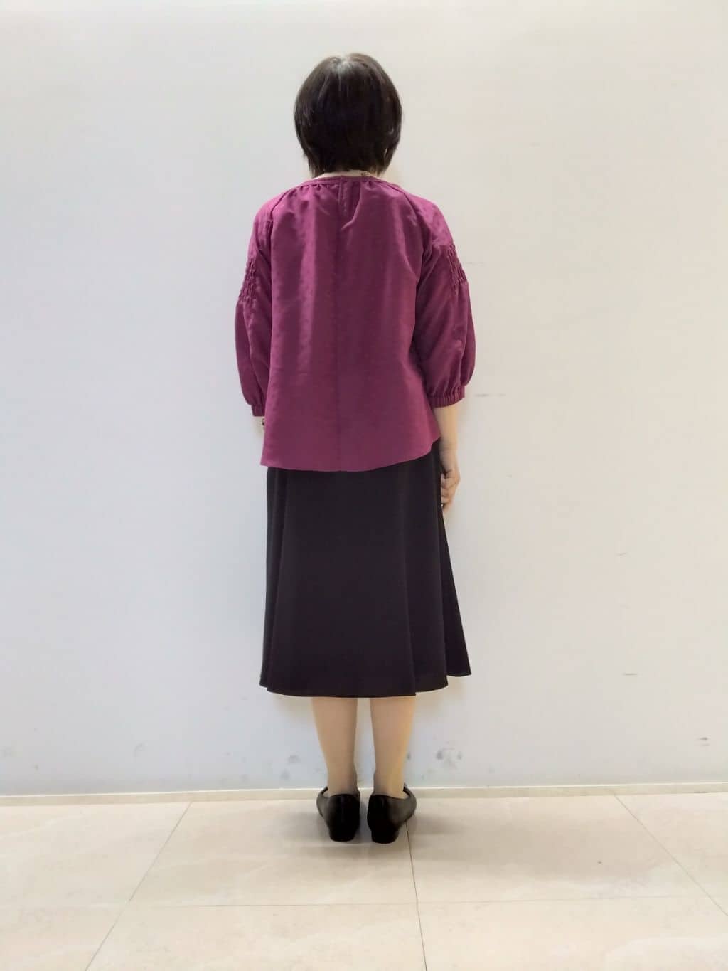tokuさんの「Reflect｜【至福の履き心地】&rsquo;25秋冬 やみつきフラットパンプス」を使ったコーディネート